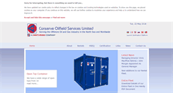 Desktop Screenshot of conserveplc.com